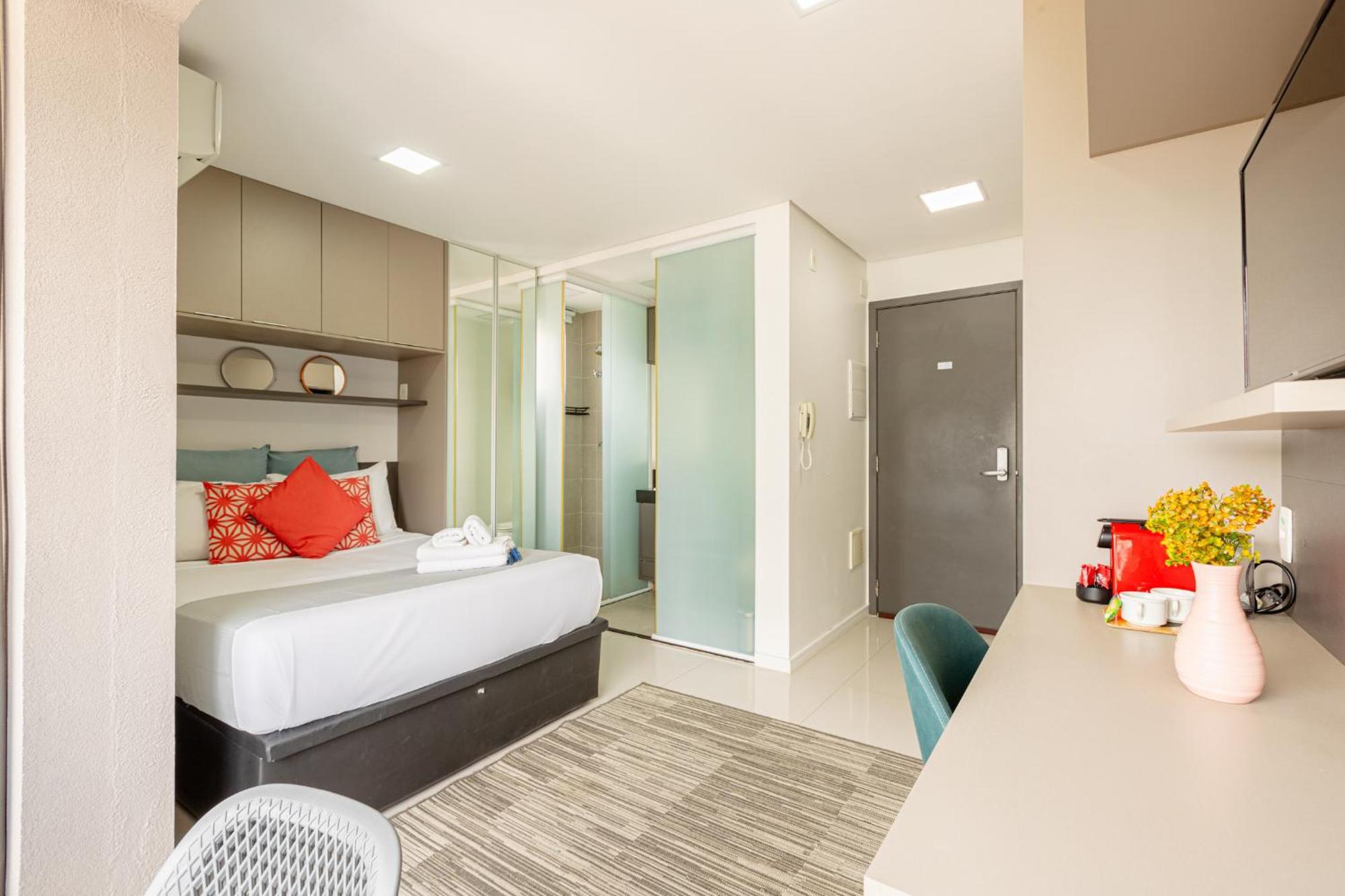 Easy Star - Praticidade E Conforto Na Olimpia Com Piscina - Ae01h Apartamento *