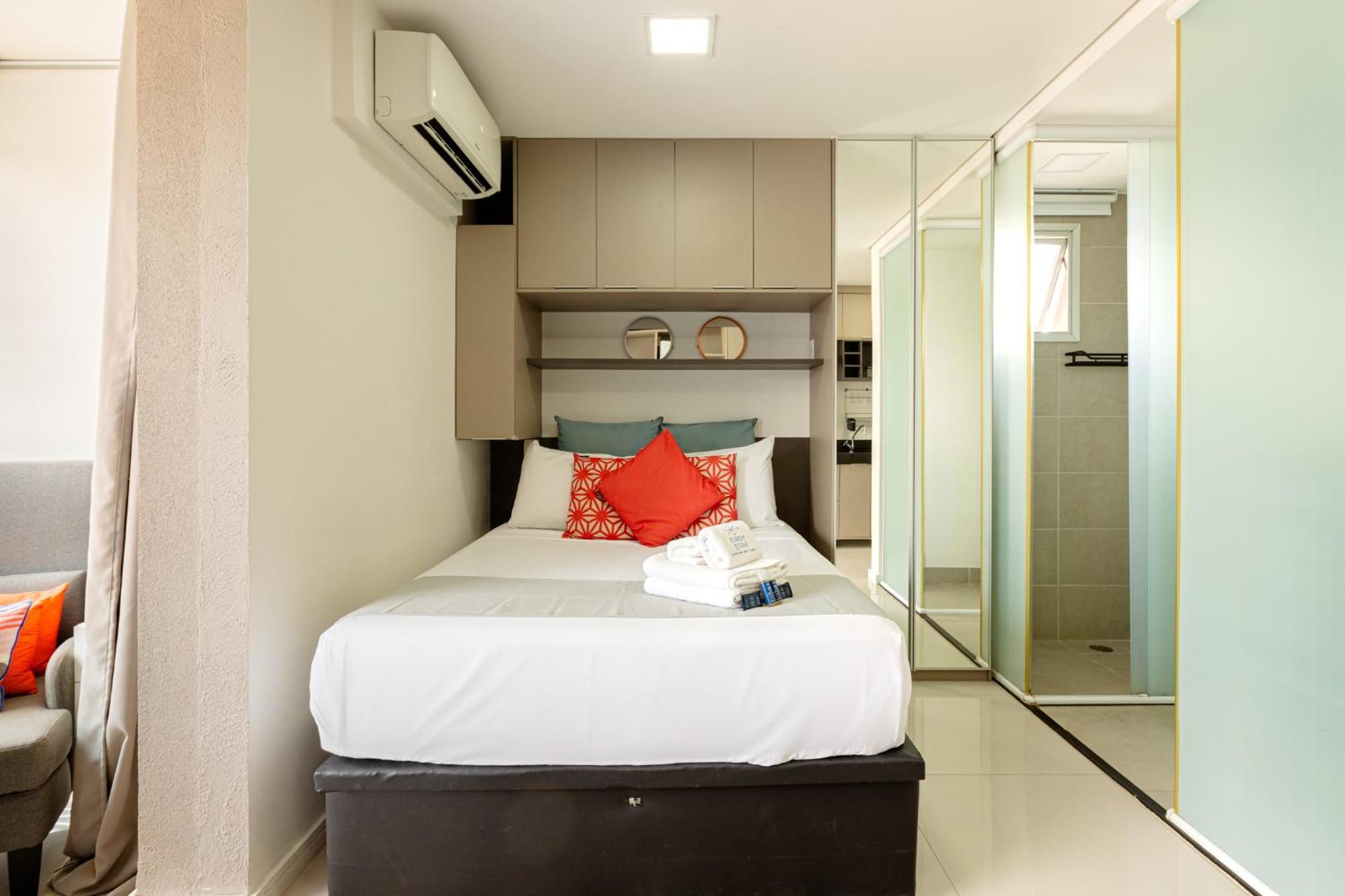 Apartamento Easy Star - Praticidade E Conforto Na Olimpia Com Piscina - Ae01h São Paulo