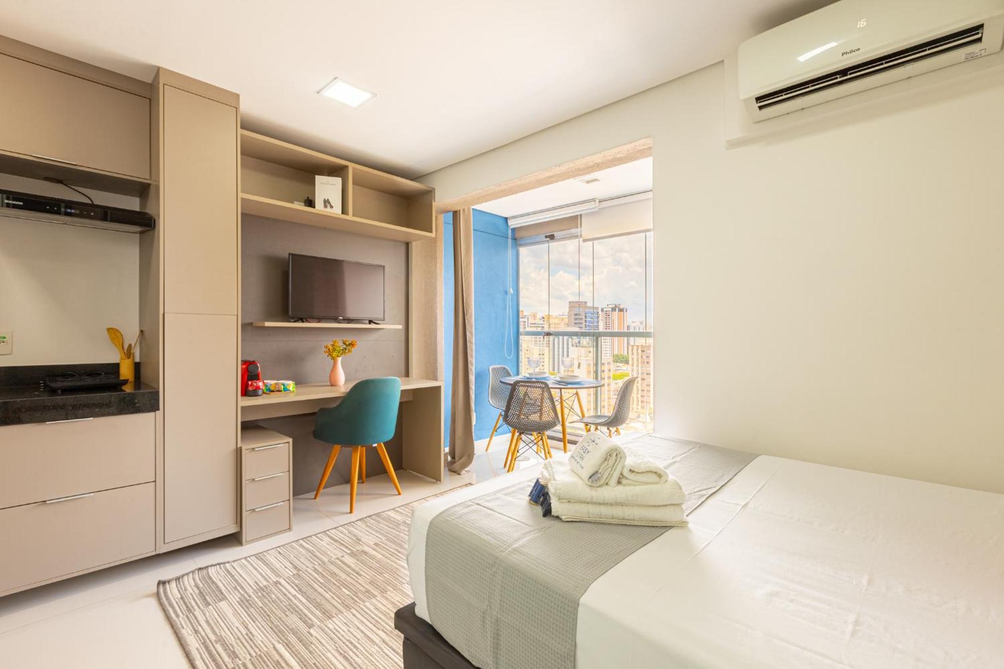Easy Star - Praticidade E Conforto Na Olimpia Com Piscina - Ae01h * São Paulo